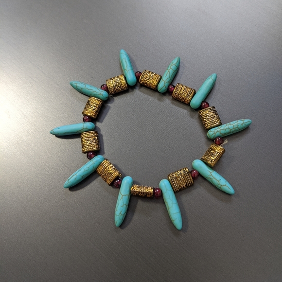 Handmade Bohemian Bracelet - Picture 5 of 8